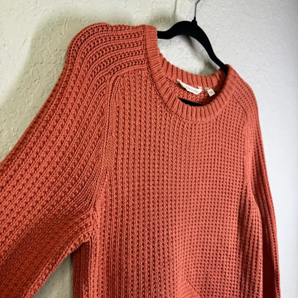 SOFT SURROUNDINGS Sweater XS‎ Oversized Chamonix Pullover Chunky Ribbed Knit